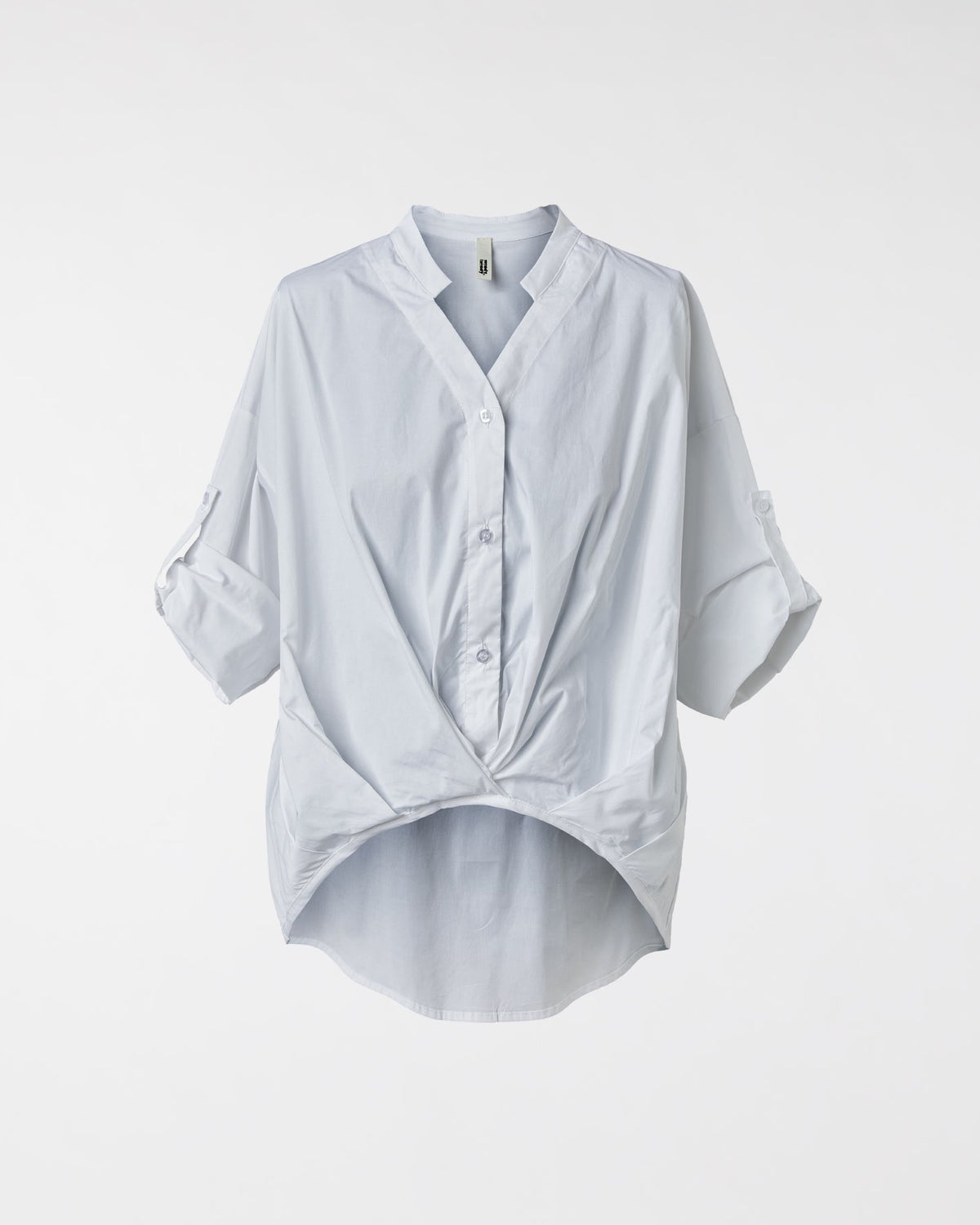 Asymmetrical sheer off-shoulder blouse - Gold label diante 