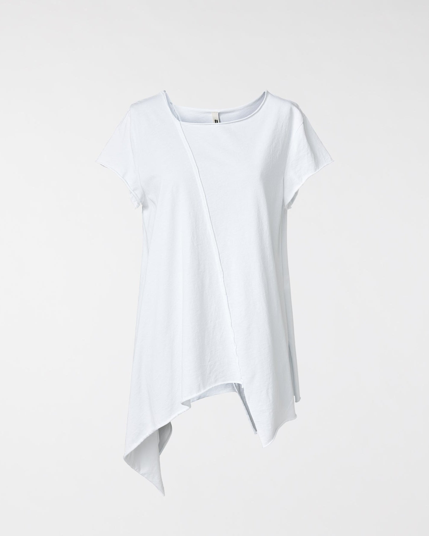 ASYMMETRIC T-SHIRT WHITE – Wendy Trendy s.r.l.