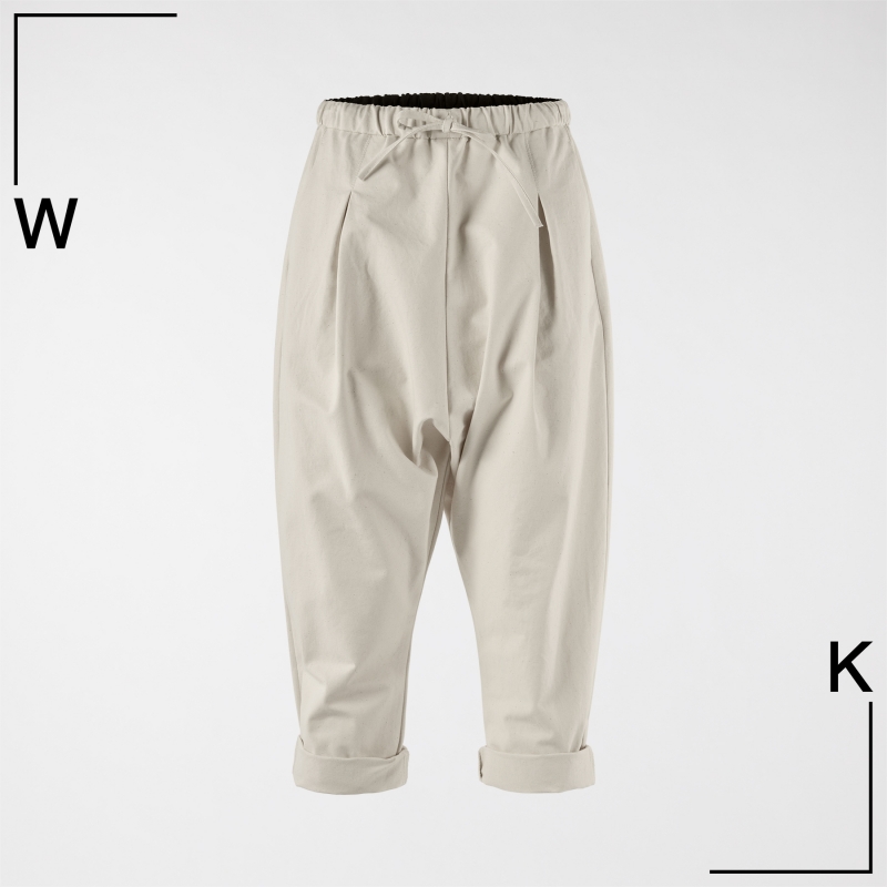 PANTS IN NATURAL COTTON