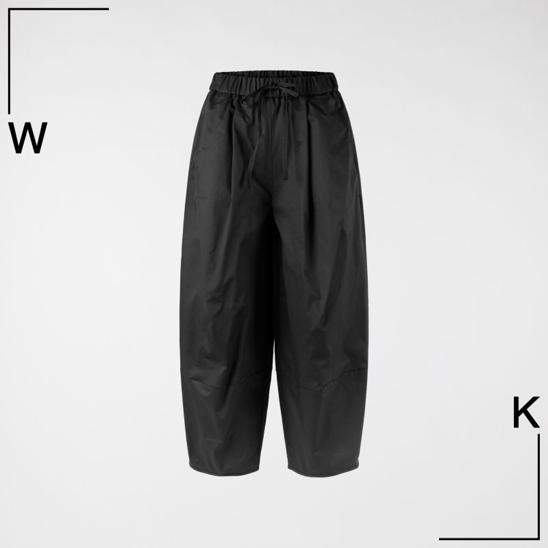 STRETCH BAGGY TROUSERS
