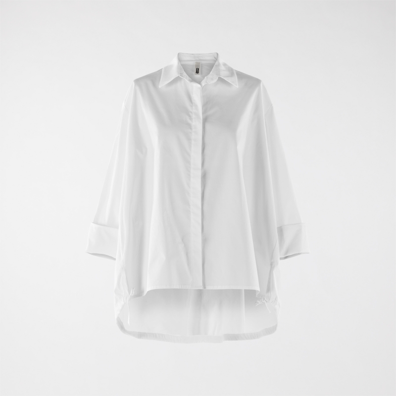 CAMICIA CON COULISSE LATERALI