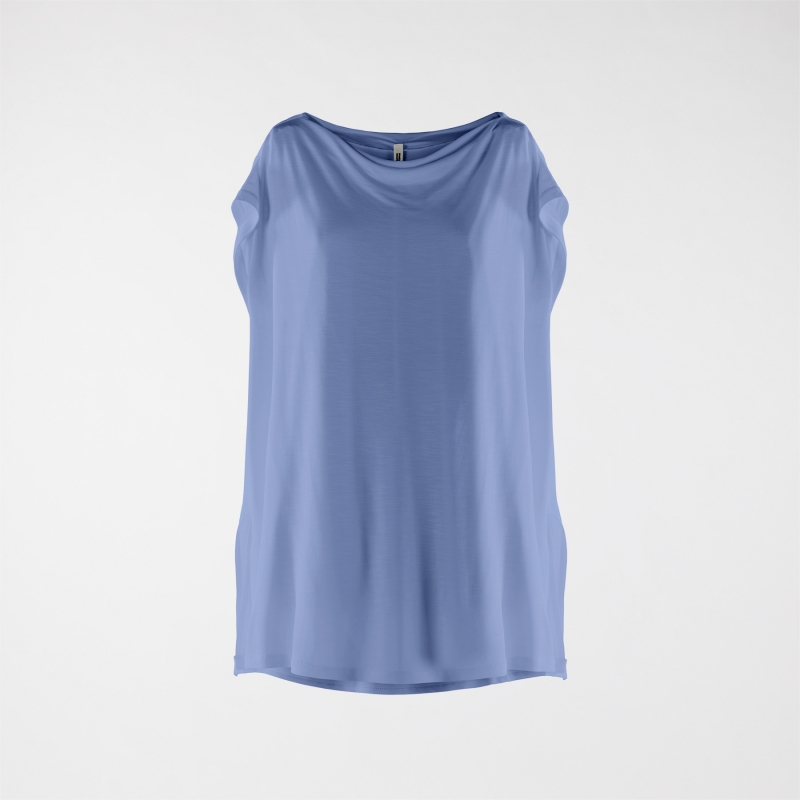 MODAL T-SHIRT WITH DROP NECK