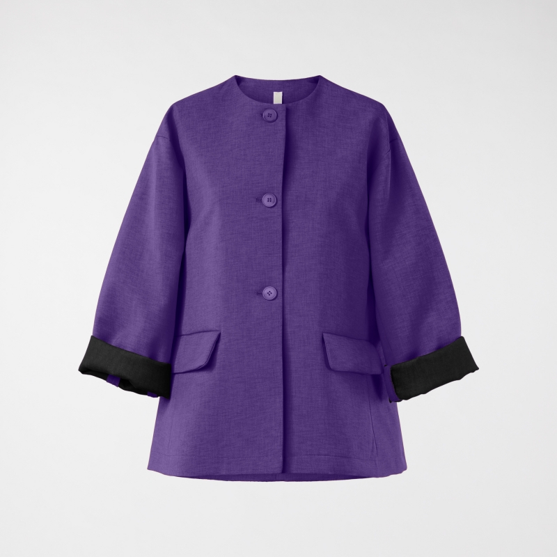 JACKET WITH CHANEL COLLAR