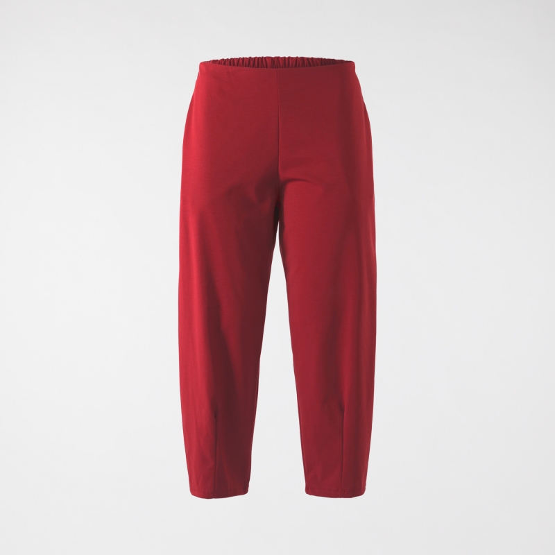 TROUSERS WITH ANKLE PLEATS