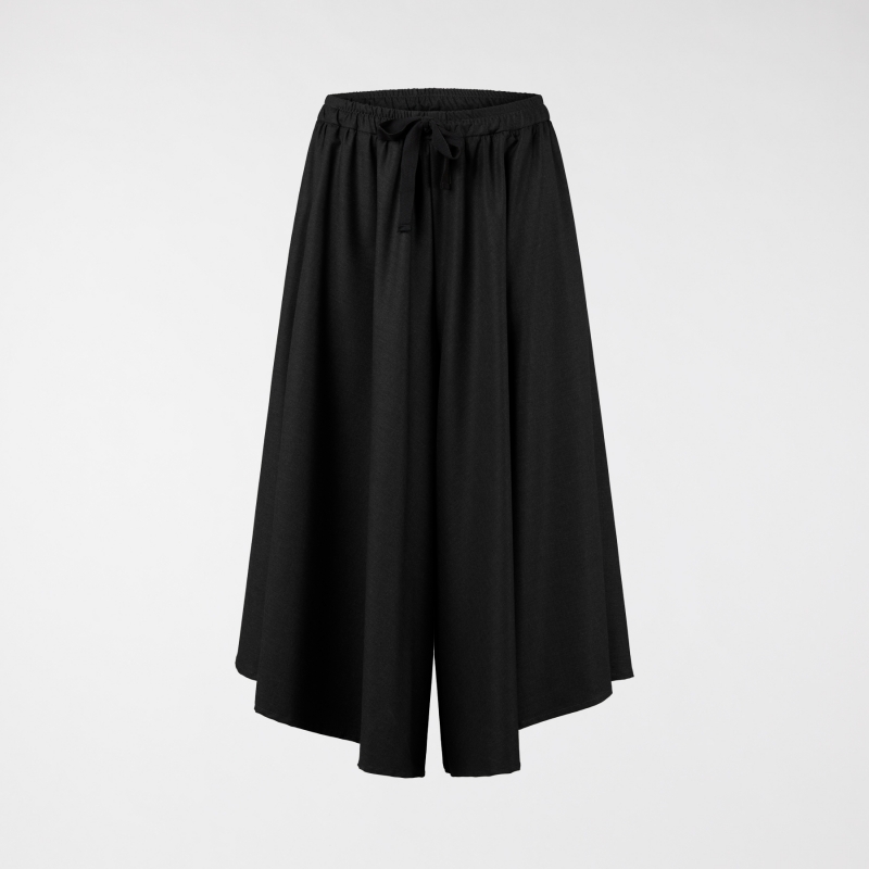 WIDE PANTS IN MIXED VISCOSE