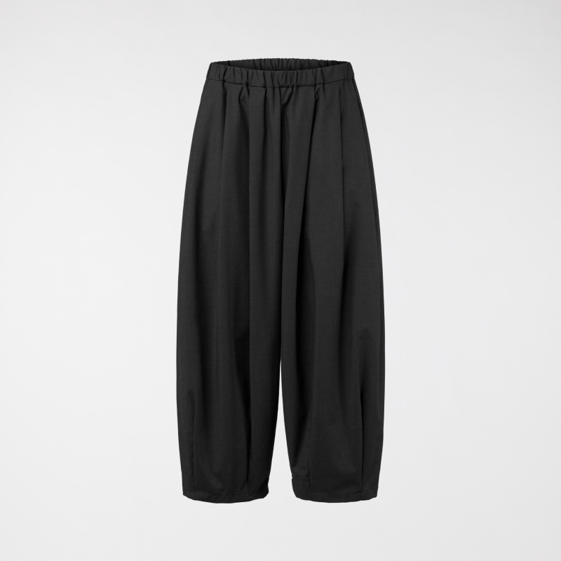 WIDE DRAPED TROUSERS