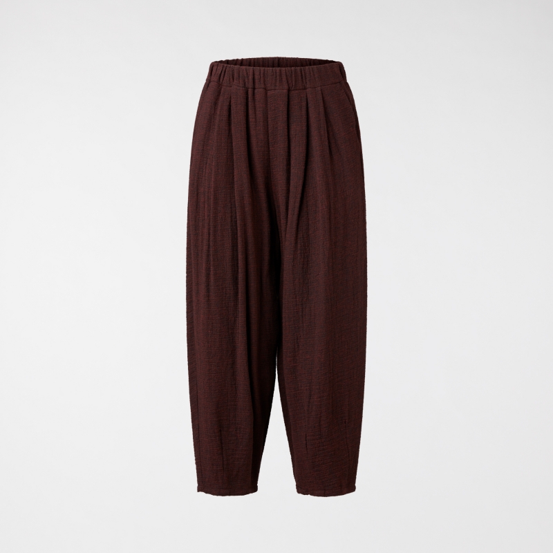 LOOSE DRAPED TROUSERS