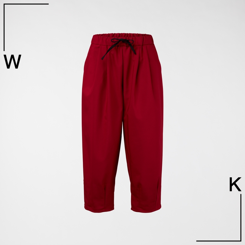 BAGGY TROUSERS WITH FOLDS