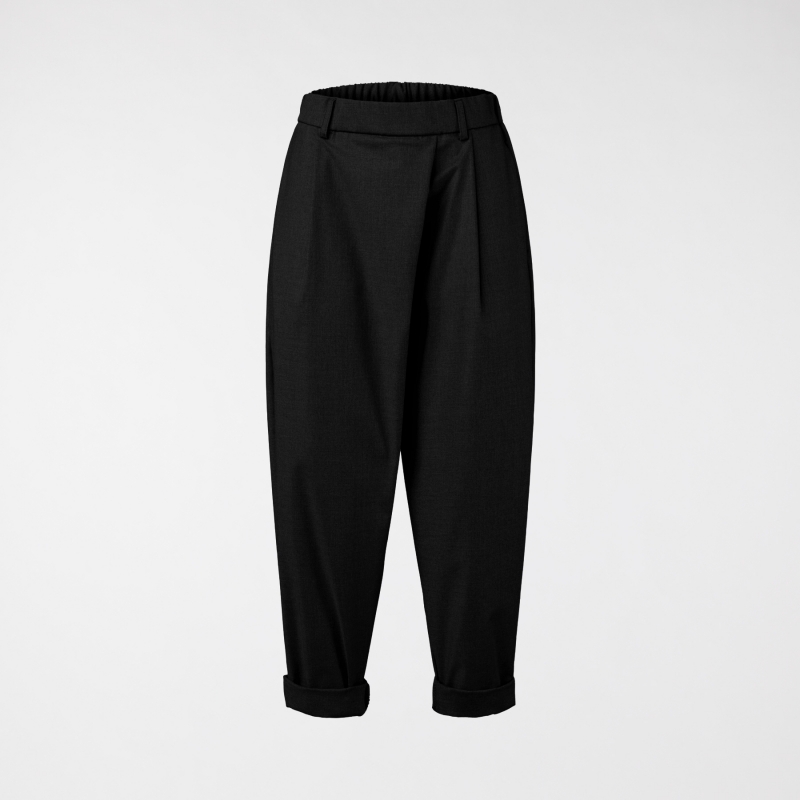 PANTALONE CON PIEGHE IN...
