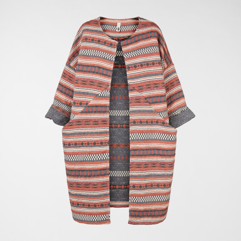 GEOMETRIC PATTERN JACKET