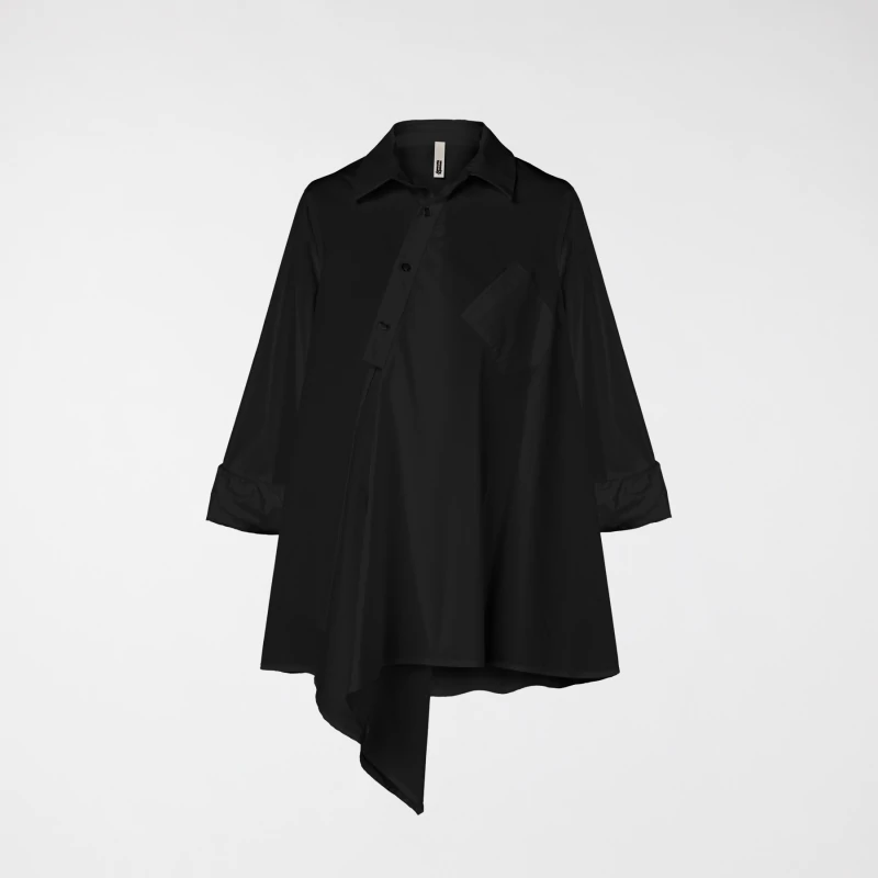 CAMICIA ASIMMETRICA CON TASCA