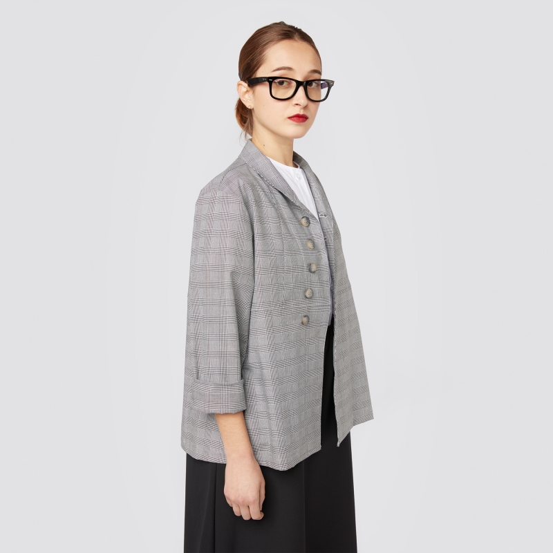JACKET WITH BUTTONS IN...