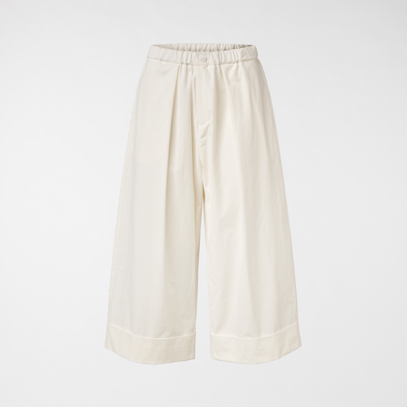 PANTALONI A GAMBA LARGA IN...