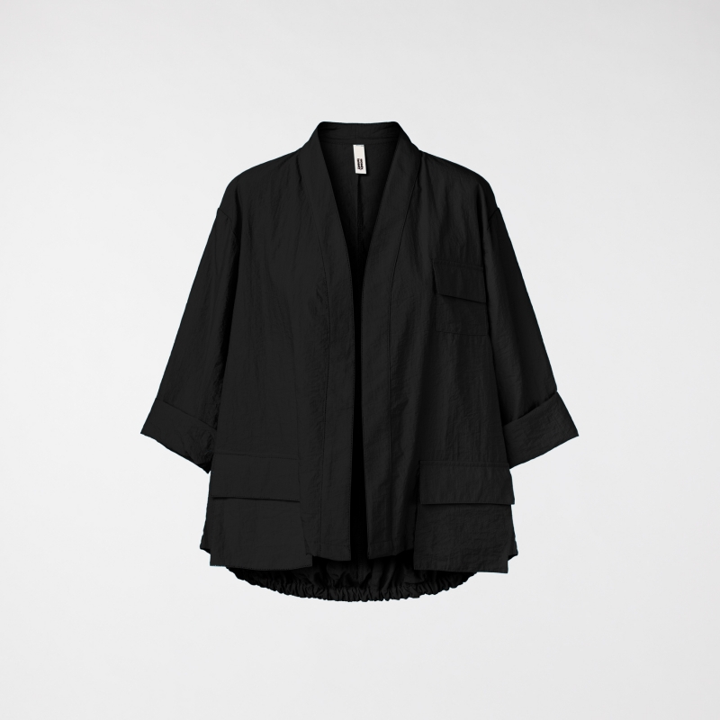 CARDIGAN IN WRINKLED EFFECT...