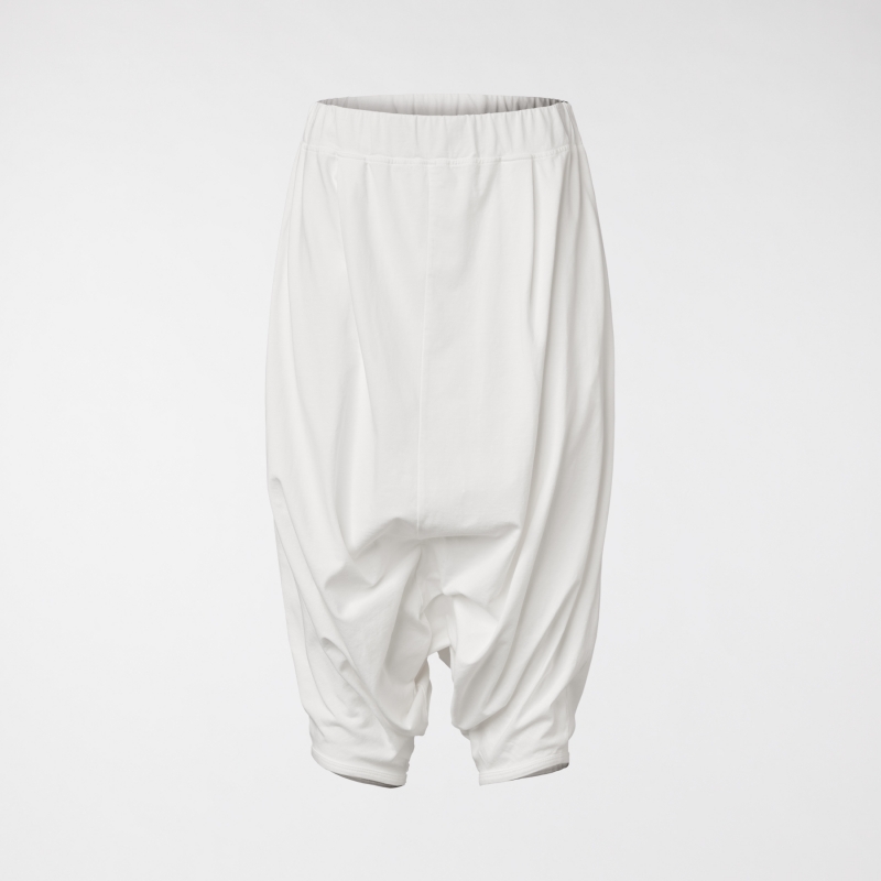 SKIRT EFFECT TROUSERS IN...