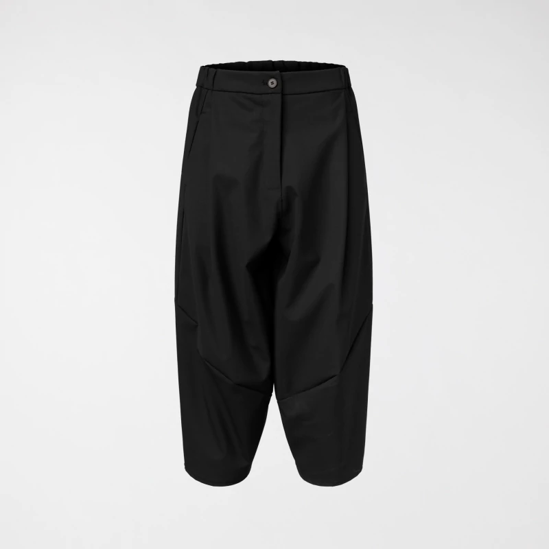LOOSE FIT CROPPED TROUSERS