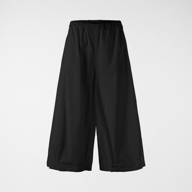 PANTALONI DI COTONE GAMBA...