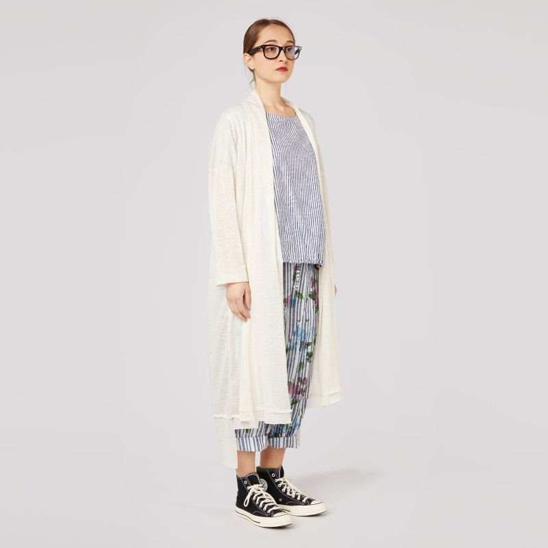 CARDIGAN LUNGO IN MAGLINA
