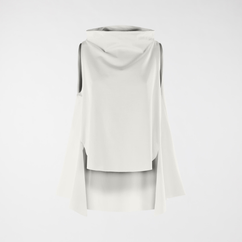 HIGH NECK STRETCH WAISTCOAT