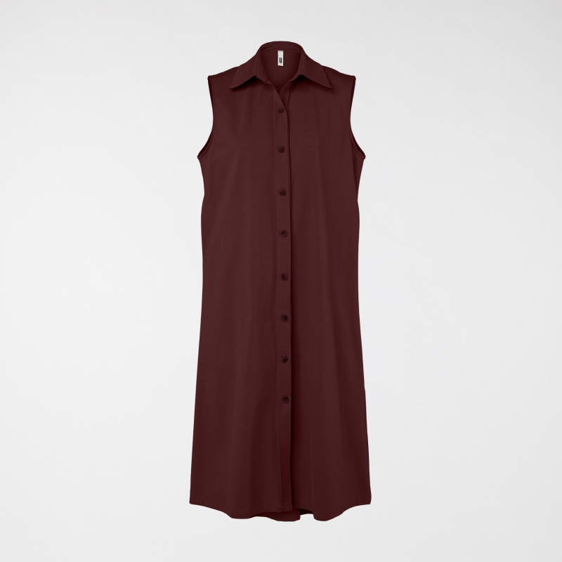 GILET/DRESS WITH POINTED...