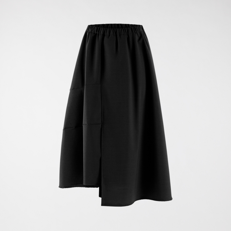 LONG LADDER SKIRT