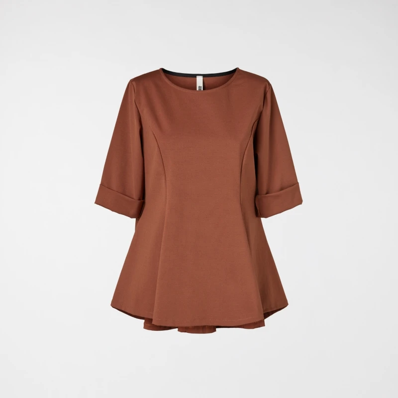 MAGLIA SVASATA STRETTA IN VITA