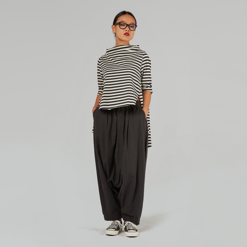 HAREM TROUSERS IN COTTON...