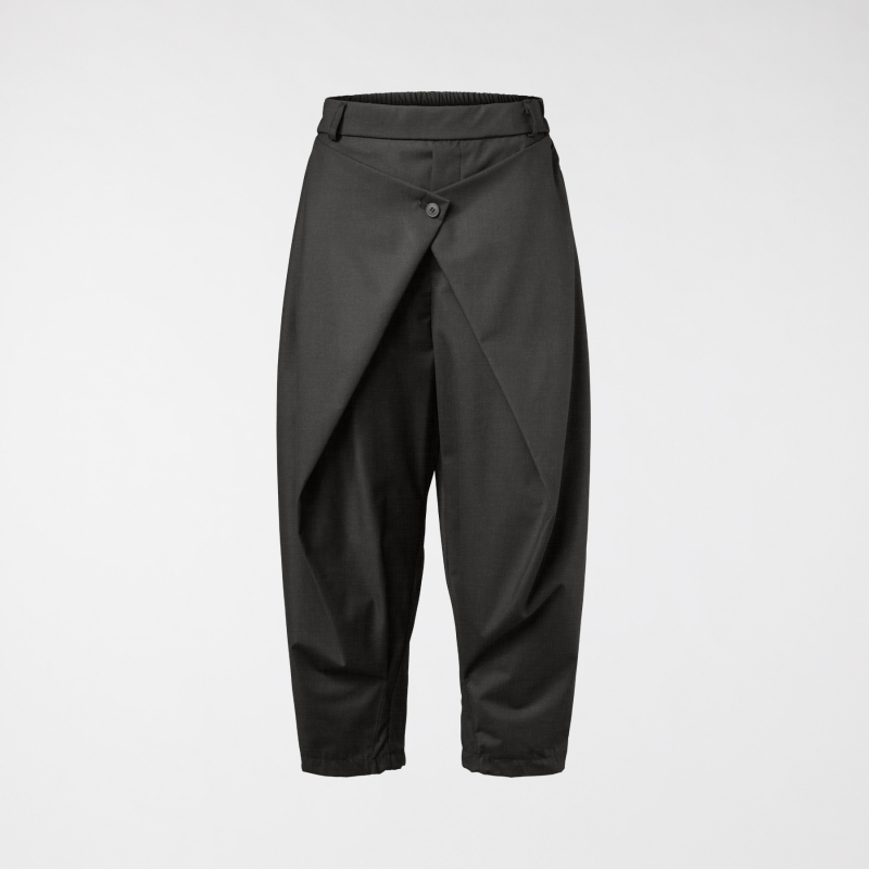 TROUSERS WITH WALLET CLOSURE