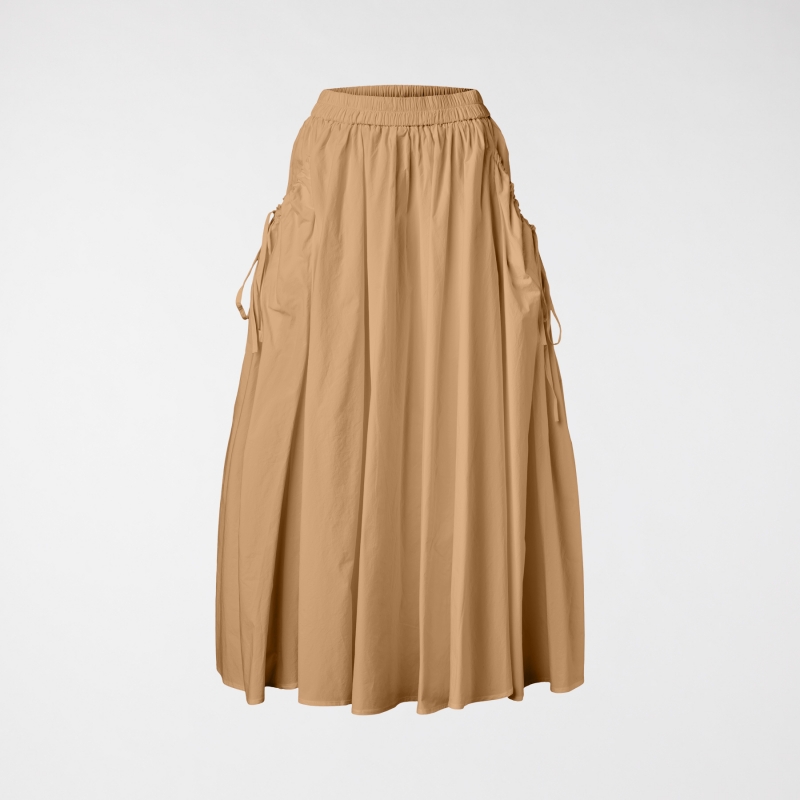 FLARED SKIRT WITH SIDE POCKETS