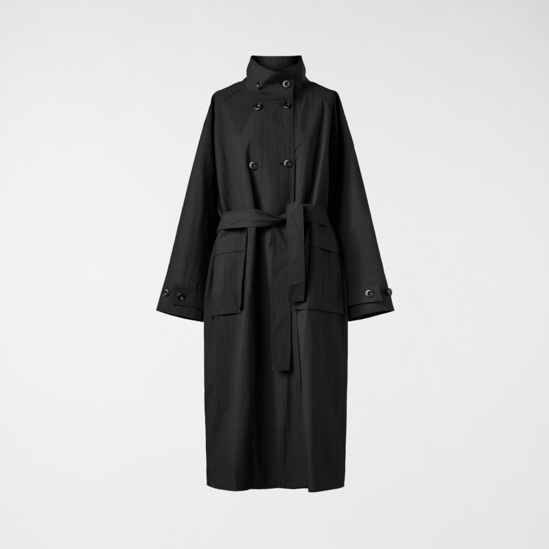 Viscose trench coat hotsell