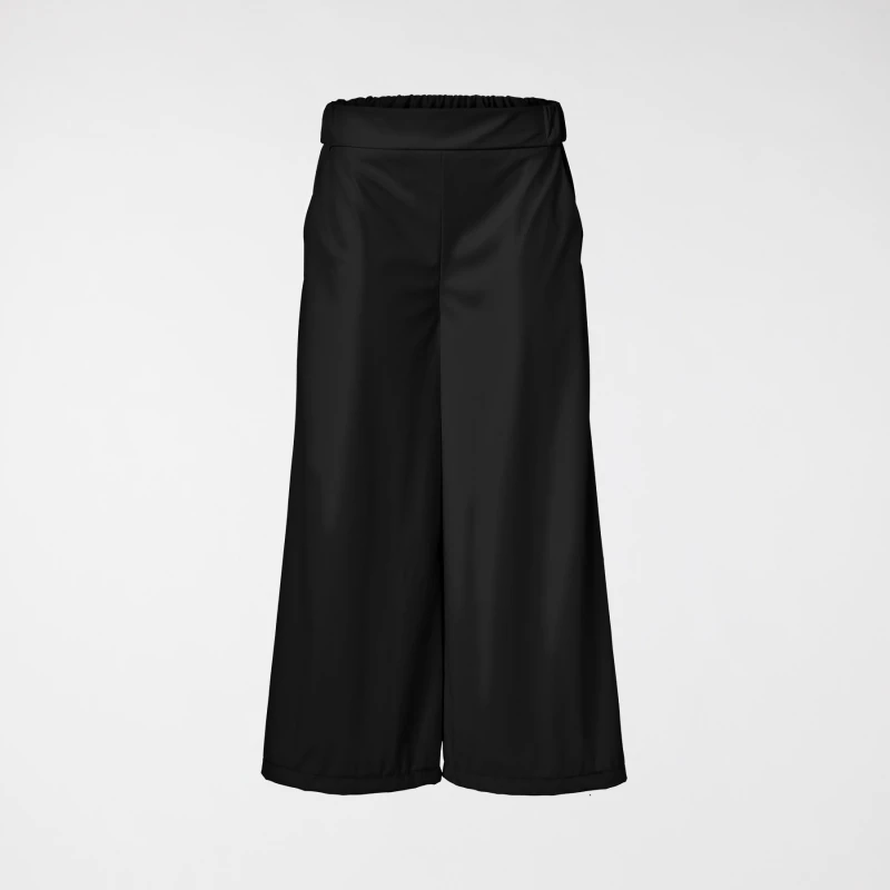 CULOTTE TROUSERS IN FAUX...