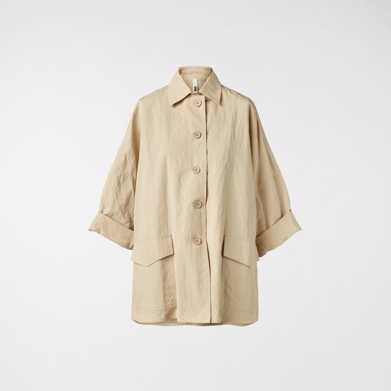 GIACCA CORTA IN GABARDINE