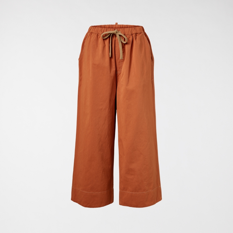 PANTALONI IN COTONE CON...