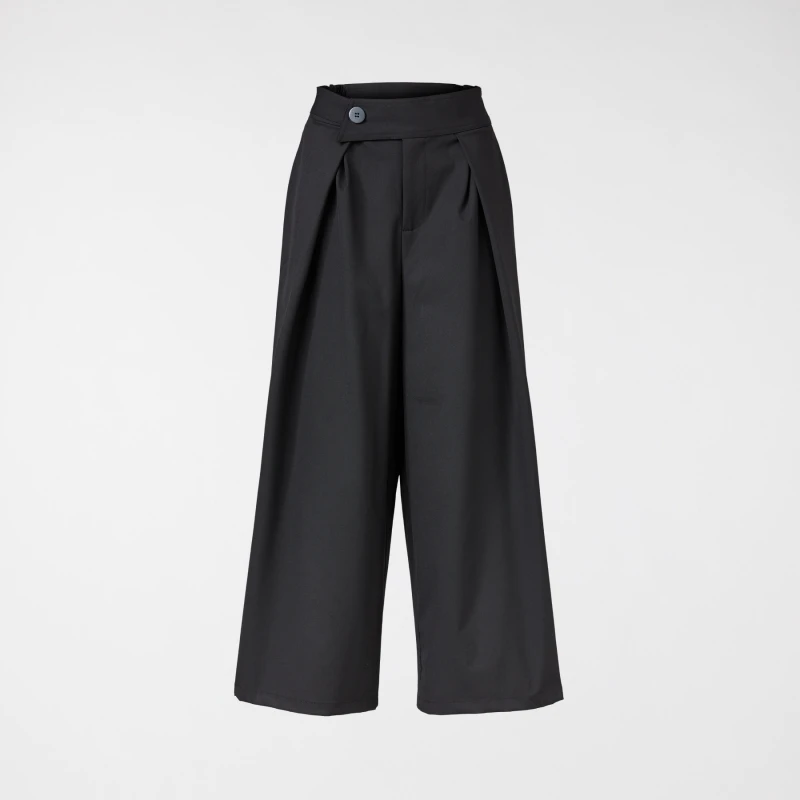 TROUSERS WITH ASYMMETRIC...