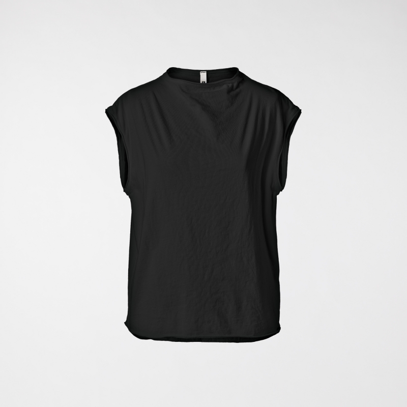 SLEEVELESS T-SHIRT IN...