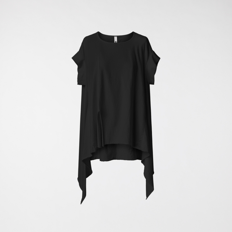 T-SHIRT CON PUNTE LATERALI