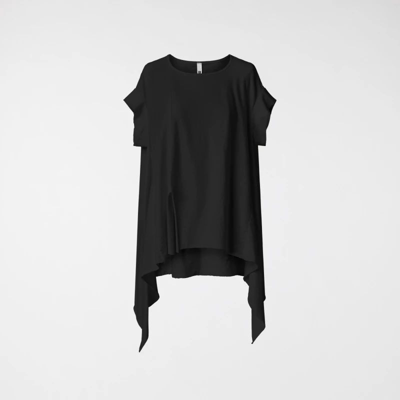 T-SHIRT CON PUNTE LATERALI