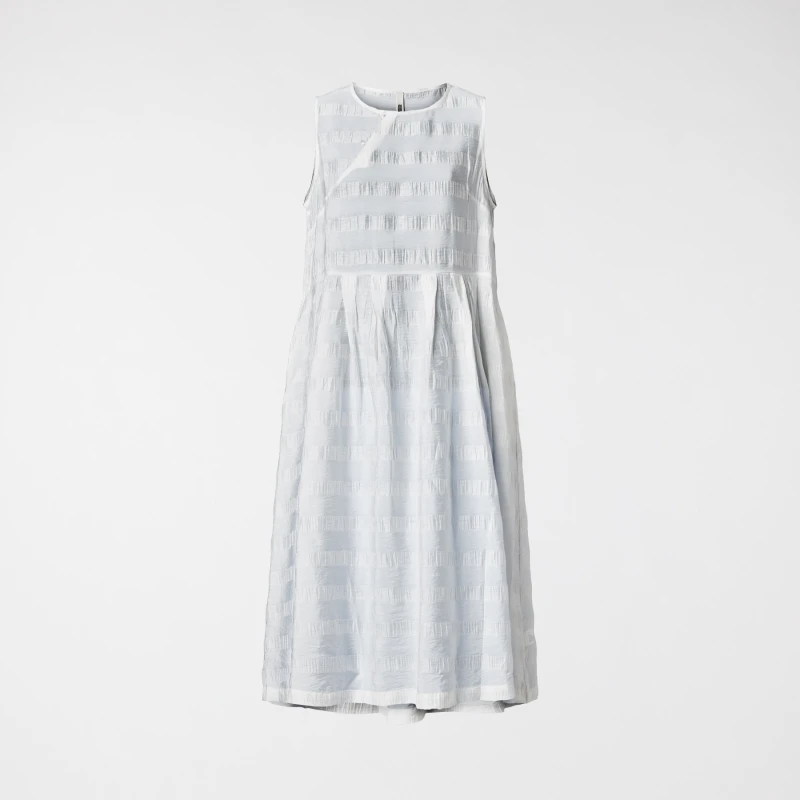 SEERSUCKER DRESS WITH...