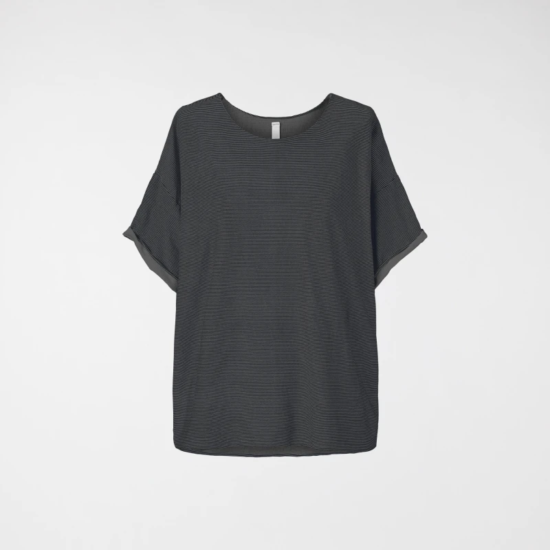 COTTON T-SHIRT IN THIN...