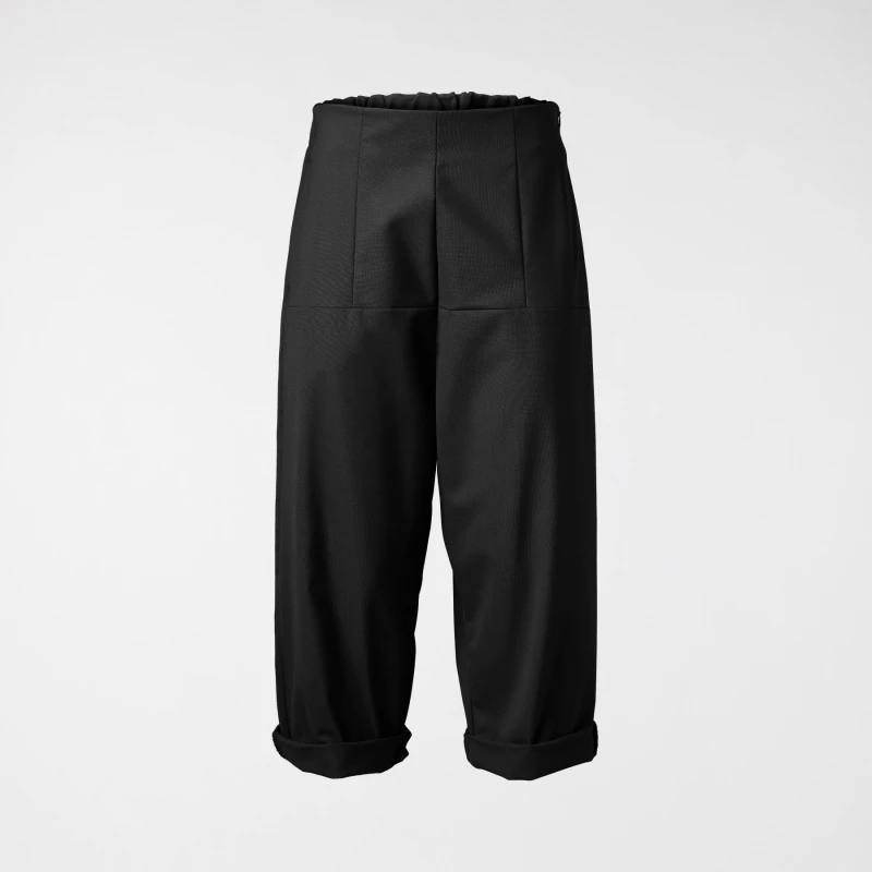 PANTALONI DIRITTI CON PINCES