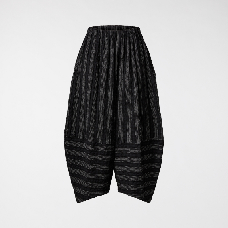 PANTALONI A GAMBA LARGA A...