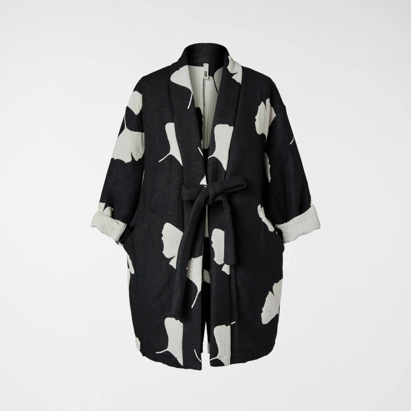 GIACCA A KIMONO CON PATTERN...