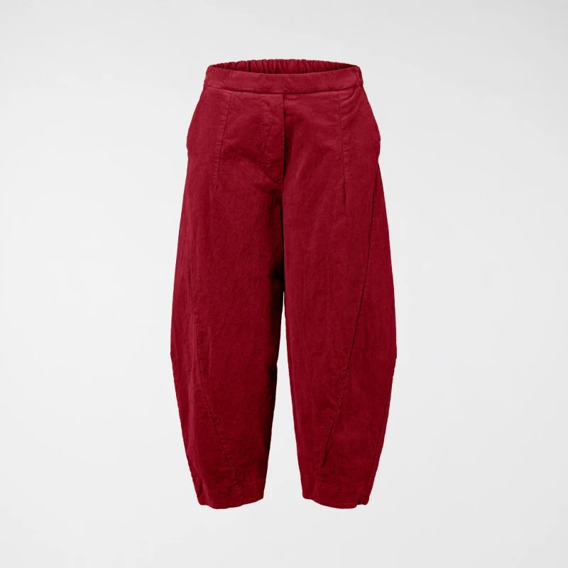 PANTALONI BAGGY IN VELLUTO...