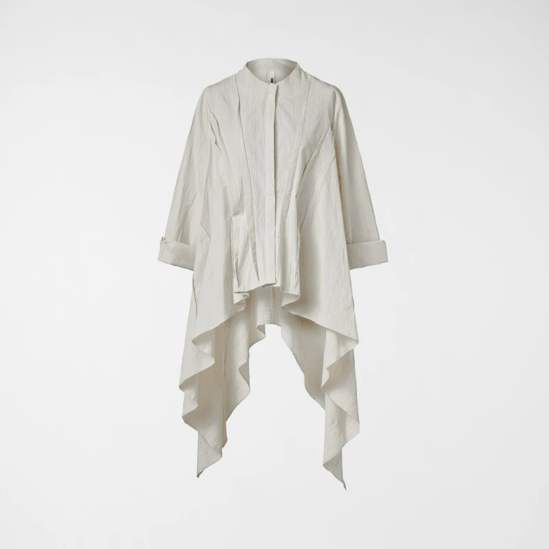CAMICIA DI COTONE CON PUNTE...