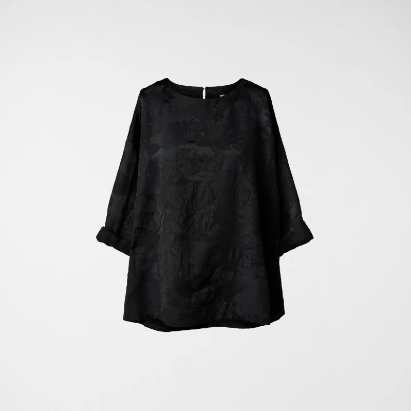 BLUSA IN TESSUTO JACQUARD