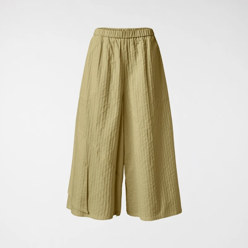 PANTALONI IN SEERSUCKER DI...