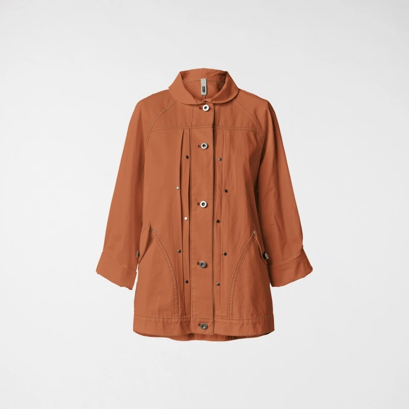 GIACCA DI COTONE ARANCIO