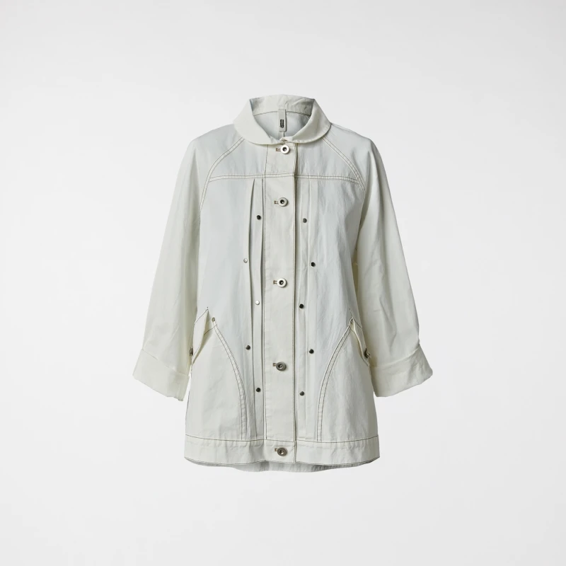 COTTON JACKET OFF WHITE