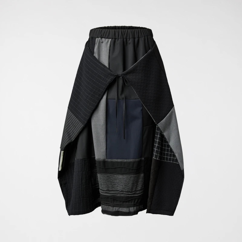 WALLET SKIRT IN PATCHWORK...
