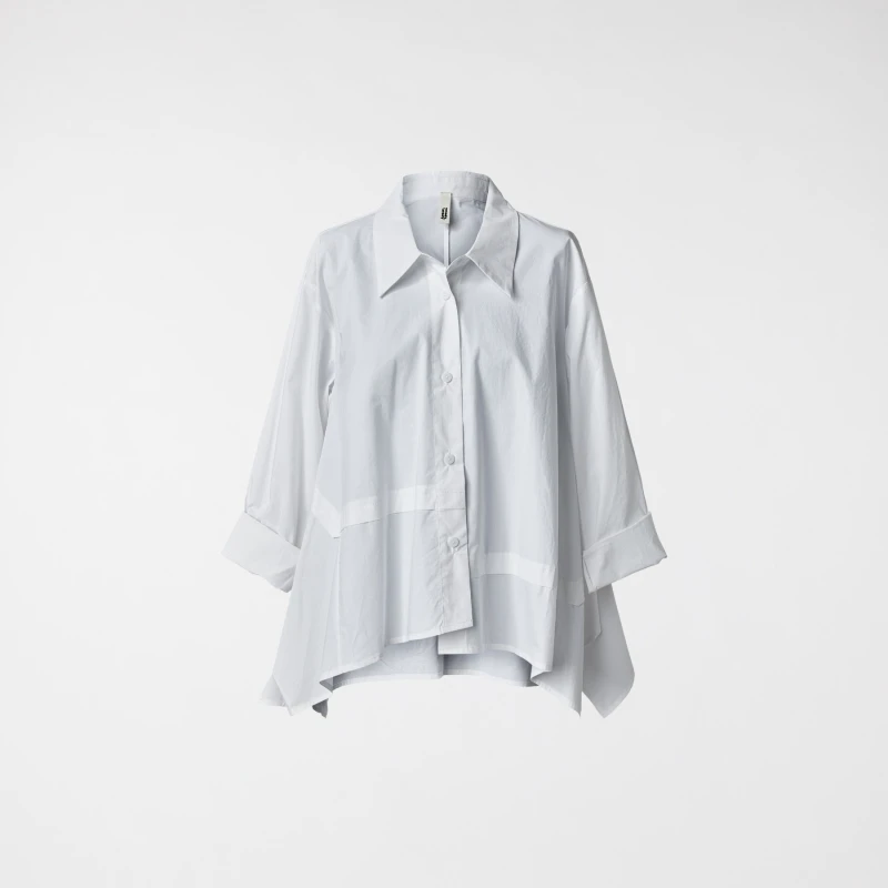 CAMICIA ASIMMETRICA IN...